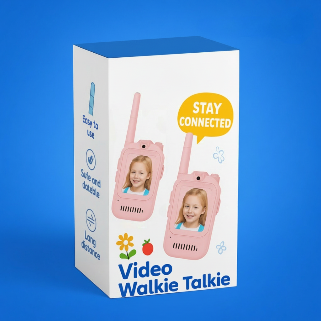 Kids’ Video Walkie Talkie – Safe & Smiling During Every Adventure