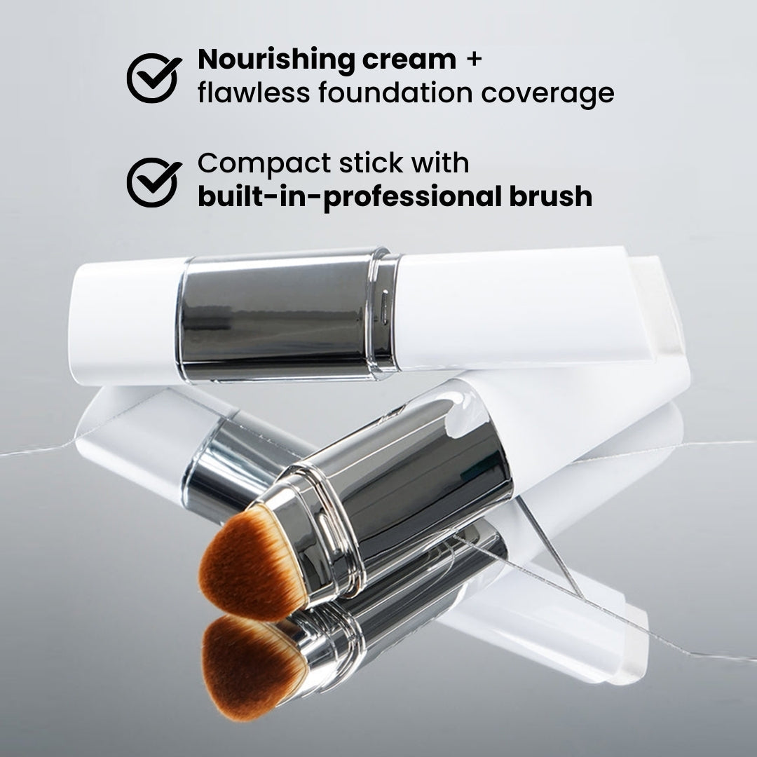Color-Changing Foundation Stick – Flawless Coverage, Perfect Match, Every Time