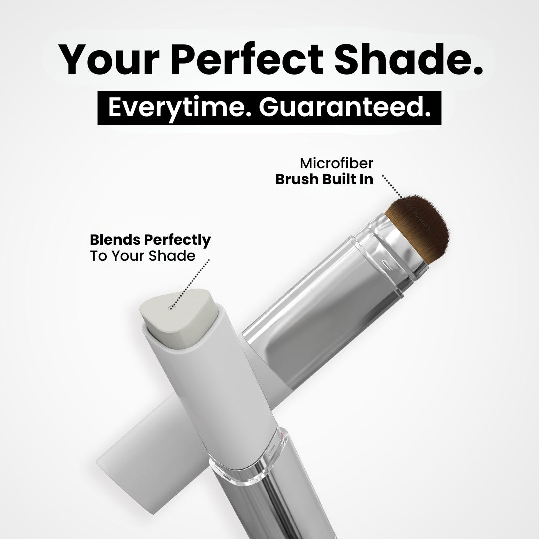 Color-Changing Foundation Stick – Flawless Coverage, Perfect Match, Every Time