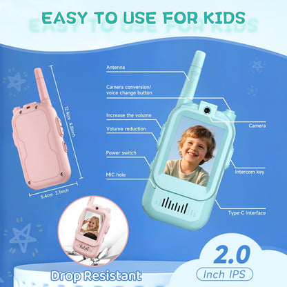 Kids’ Video Walkie Talkie – Safe & Smiling During Every Adventure
