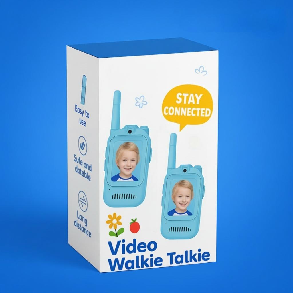 Kids’ Video Walkie Talkie – Safe & Smiling During Every Adventure