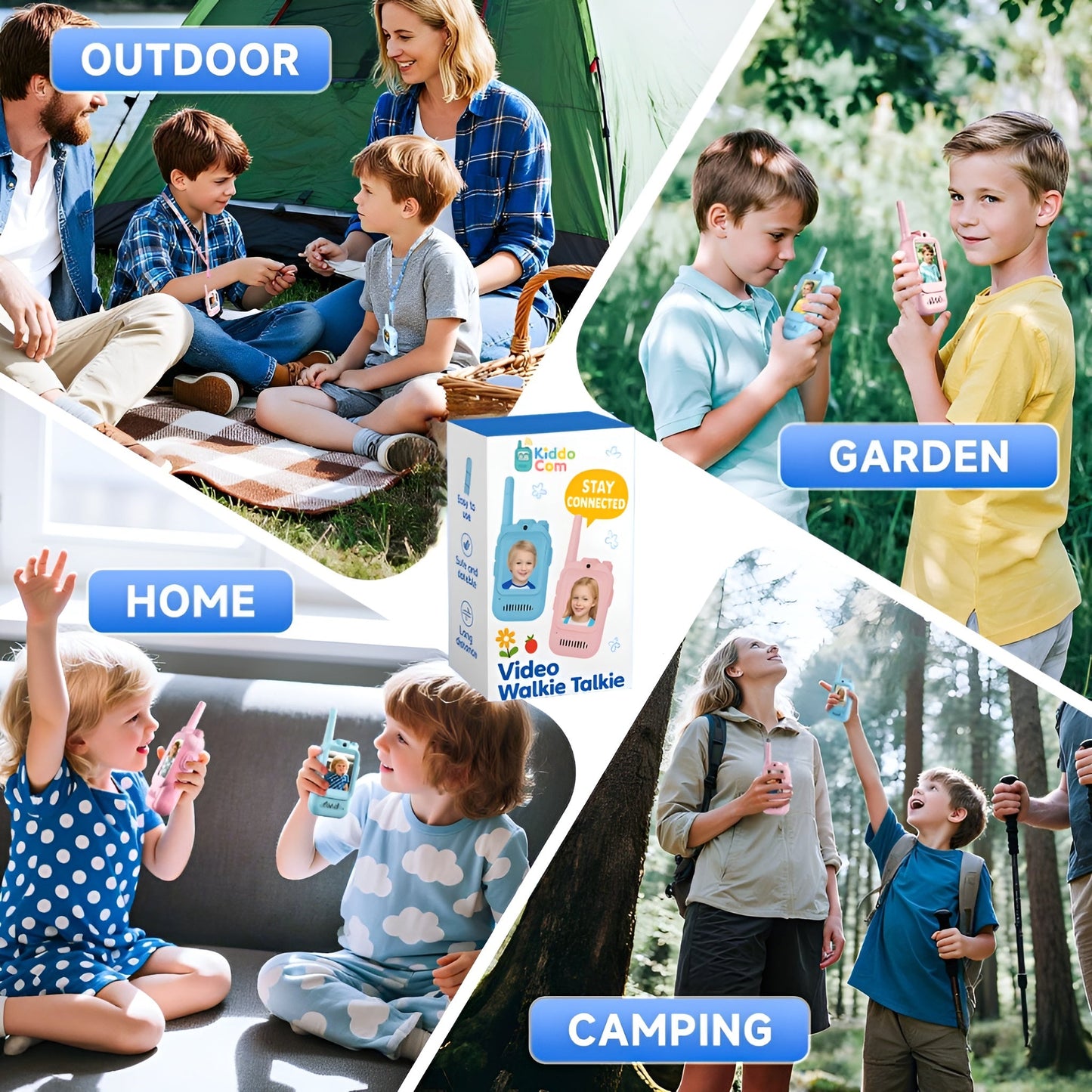 Kids’ Video Walkie Talkie – Safe & Smiling During Every Adventure